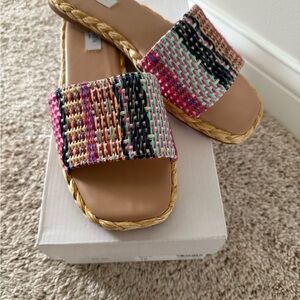 Steve Madden Esme Woven Slide Sandals